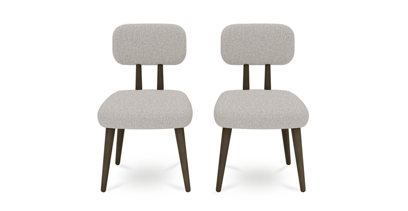 Roa chair set of 2 - fabric