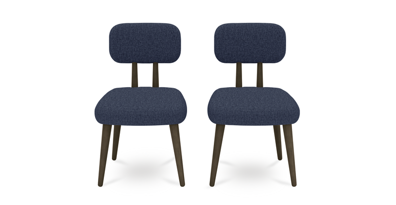 Roa chair set of 2 - fabric