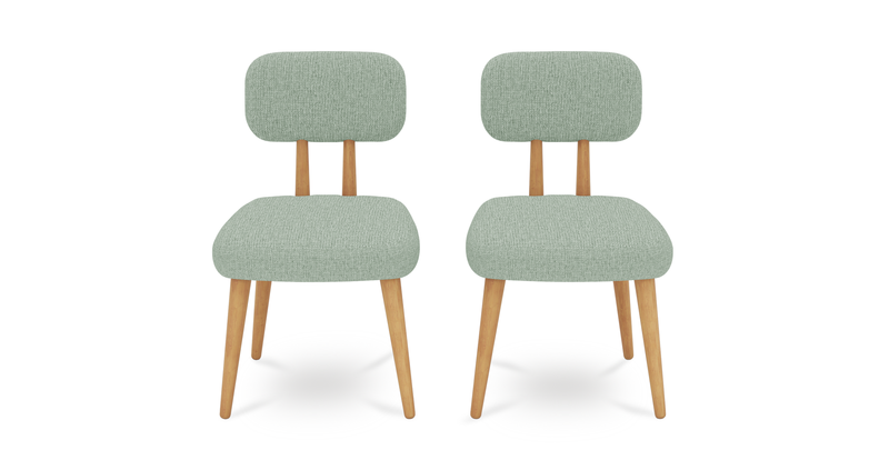 Roa chair set of 2 - fabric