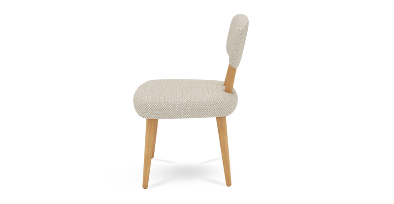 Roa chair set of 6 - natural fabric