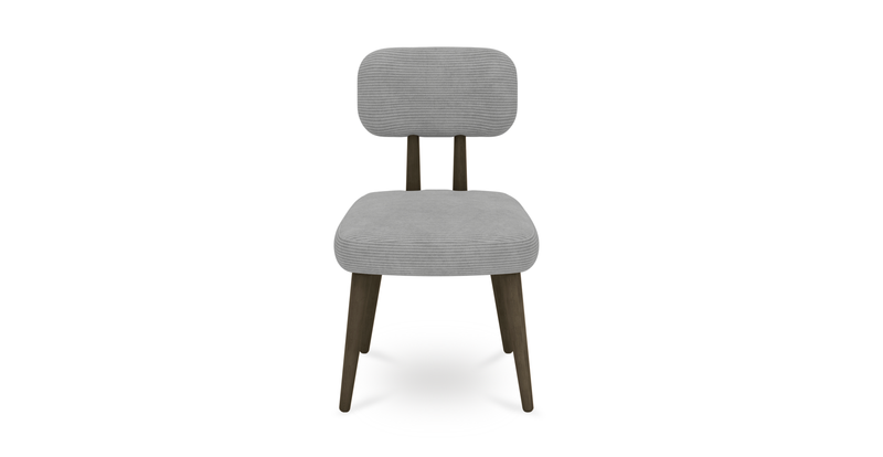 Lyno Festes Esstisch-Set (Bank&4-teiliges Roa) - Cord Velours