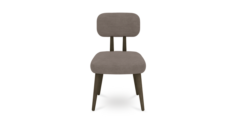 Lyno Ausziehbares Esstisch-Set (Bank&4-teiliges Roa) - Cord Velours