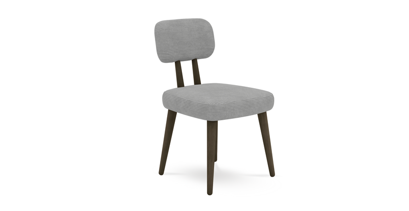 Lyno Ausziehbares Esstisch-Set (Bank&4-teiliges Roa) - Cord Velours