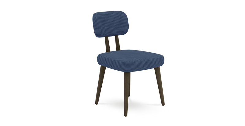 Lyno Ausziehbares Esstisch-Set (Bank&4-teiliges Roa) - Cord Velours