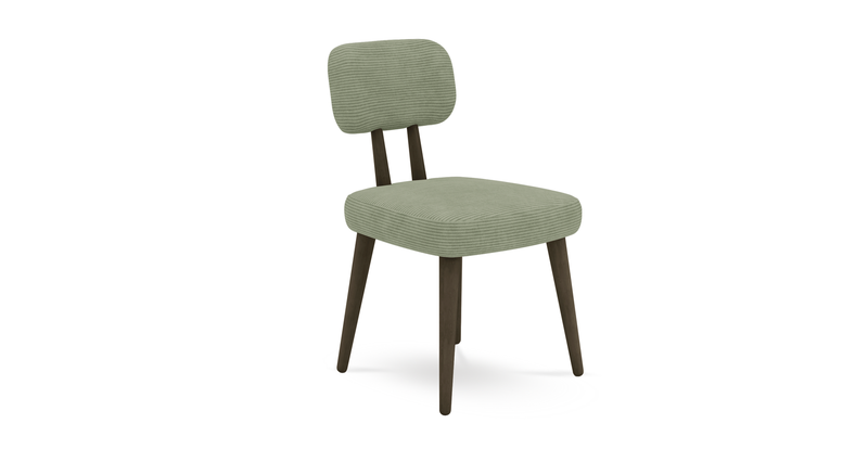 Lyno Ausziehbares Esstisch-Set (Bank&4-teiliges Roa) - Cord Velours