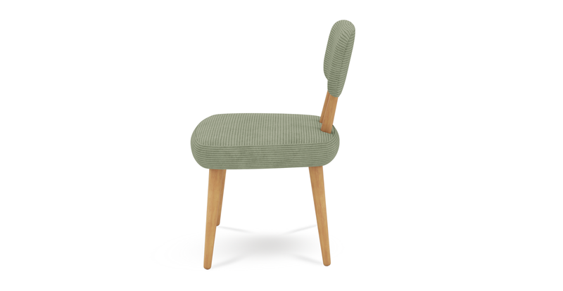 Lyno Ausziehbares Esstisch-Set (Bank&4-teiliges Roa) - Cord Velours