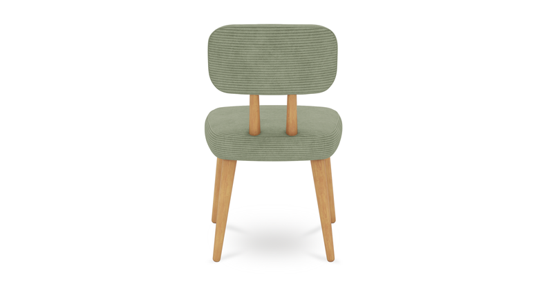 Lyno Ausziehbares Esstisch-Set (Bank&4-teiliges Roa) - Cord Velours