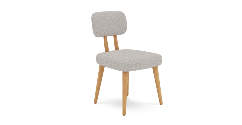 Lyno fixed dining table set (bench&4-piece roa) - fabric