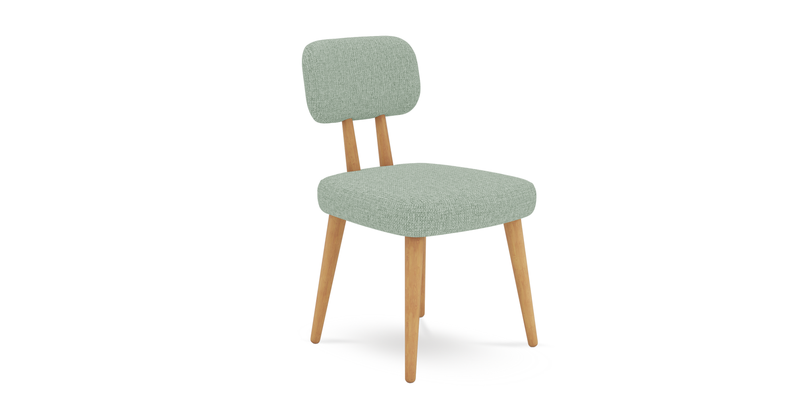 Lyno fixed dining table set (bench&4-piece roa) - fabric