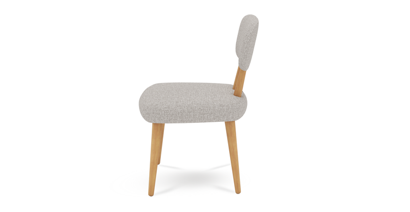 Lyno fixed dining table set (bench&4-piece roa) - fabric