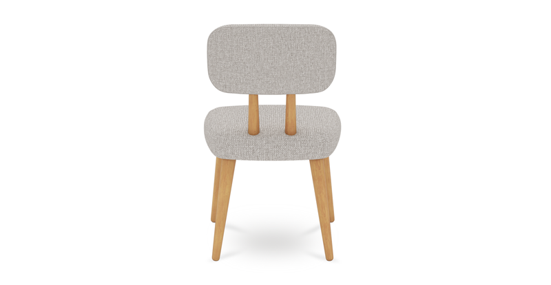 Lyno fixed dining table set (bench&4-piece roa) - fabric