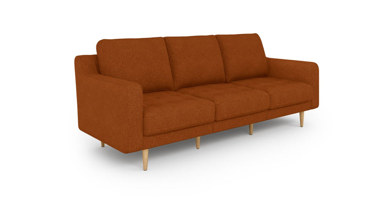 Modsy 3-Sitzer Modular Sofa Holzbein - Gewebe