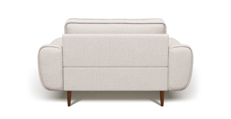 Klem Loveseat Wooden Leg - Bouclé