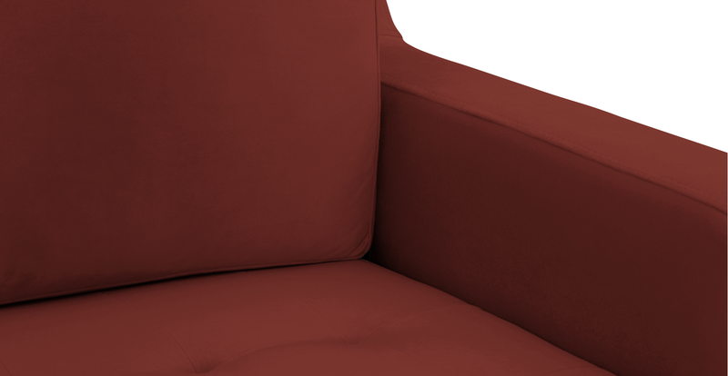 Modsy 4-Sitzer Modular Sofa Holzbein - Samt