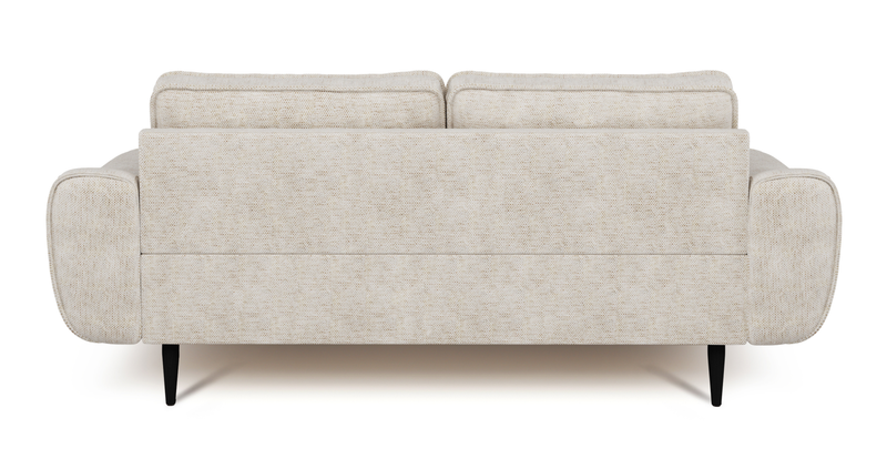 Klem 2 seater sofa wooden leg - natural fabric