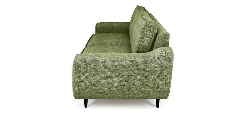 Klem 2 seater sofa wooden leg - natural fabric