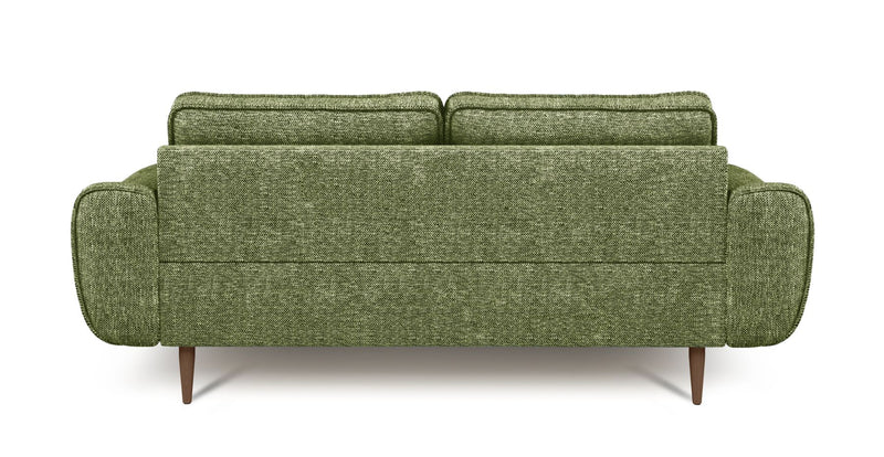 Klem 2 seater sofa wooden leg - natural fabric