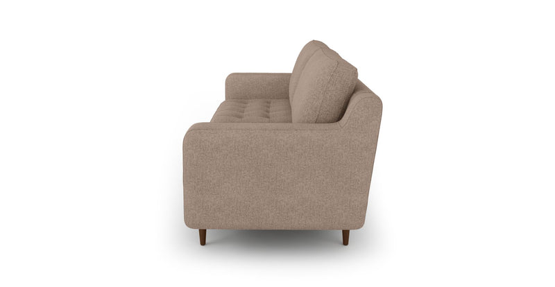 Modsy 2-Sitzer Sofa Holzbein - Gewebe