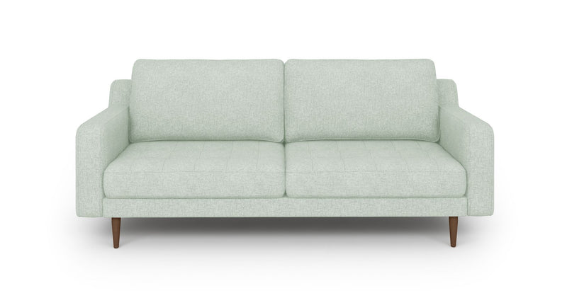 Modsy 3-Sitzer Sofa Holzbein - Gewebe