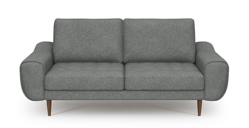 Modsy Bold 2-Sitzer Sofa Holzbein - Gewebe