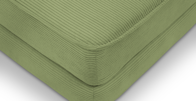 Klem 357 x 171 Sectional wooden leg - Cord velour