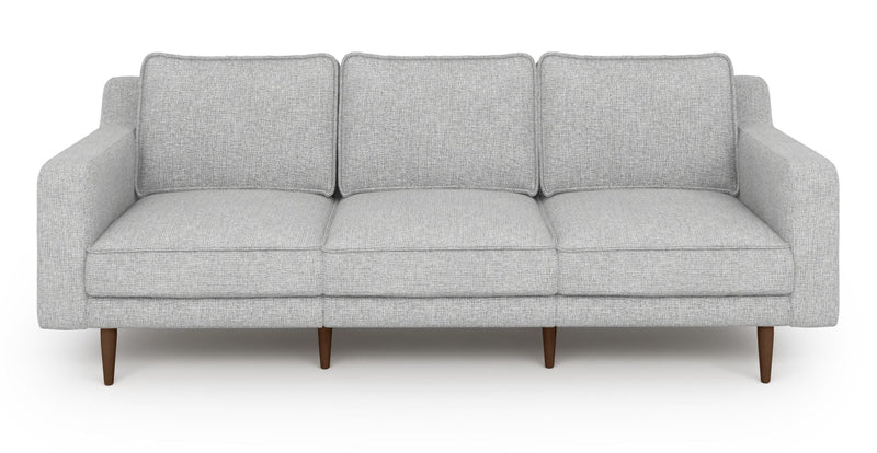Klem Slim 3-Sitzer Modular Sofa Holzbein - Gewebe