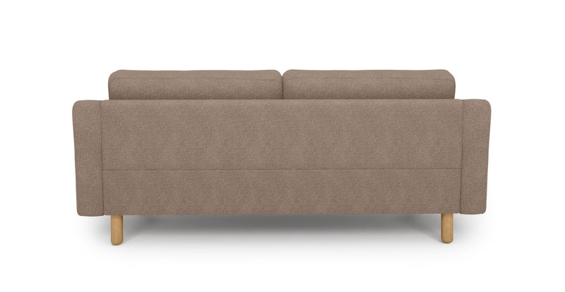 Modsy 3-Sitzer Sofa Zylindrisch Holzbein - Gewebe