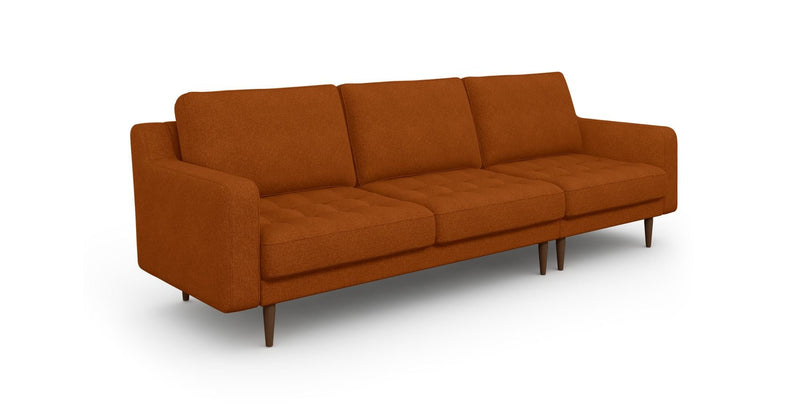 Modsy 4-Sitzer Sofa Holzbein - Gewebe