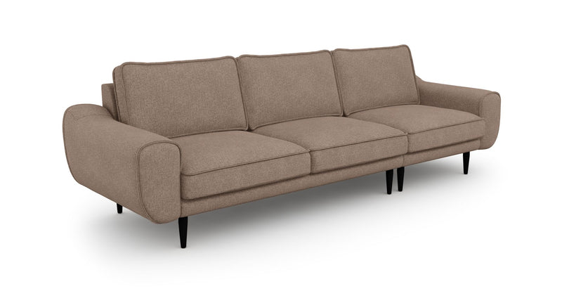 Klem 4-Sitzer Sofa Holzbein - Gewebe