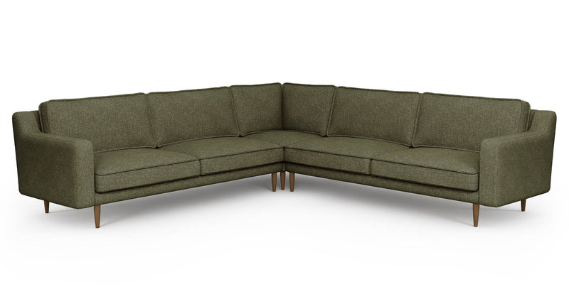 Klem Slim 283 x 283 sectional wooden leg - Woven