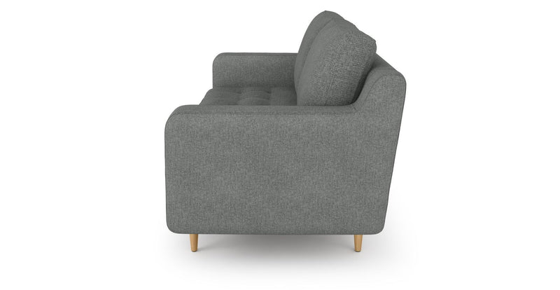 Modsy 2-Sitzer Modular Sofa Holzbein - Gewebe