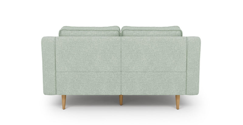 Klem Slim 2-Seater Modular Sofa Wooden Leg - Woven