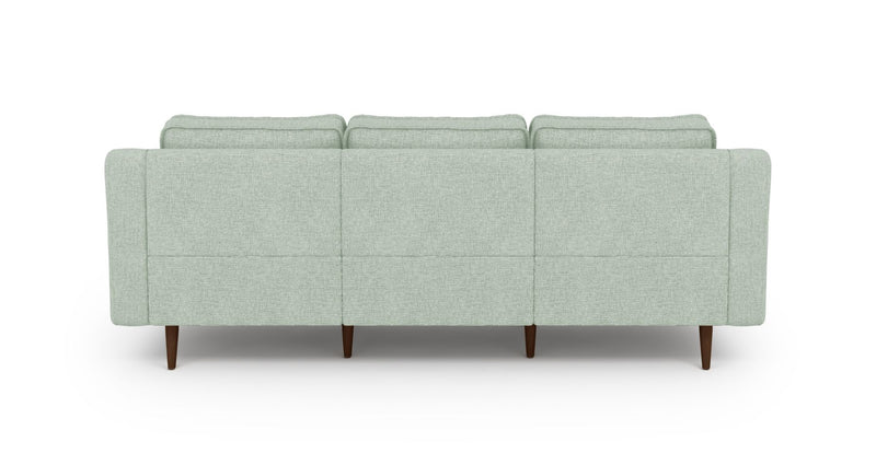 Klem Slim 3-Seater Modular Sofa Wooden Leg - Woven