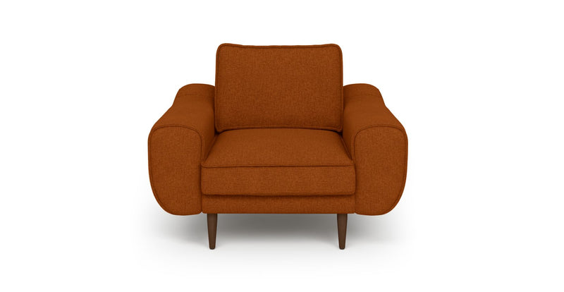Klem Sessel Holzbein - Gewebe