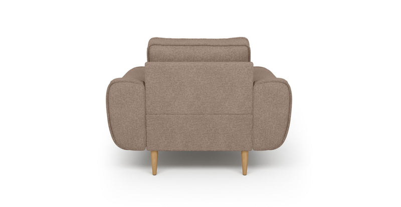 Klem Sessel Holzbein - Gewebe