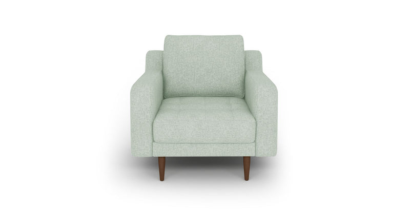 Modsy Armchair Wooden Leg - Woven