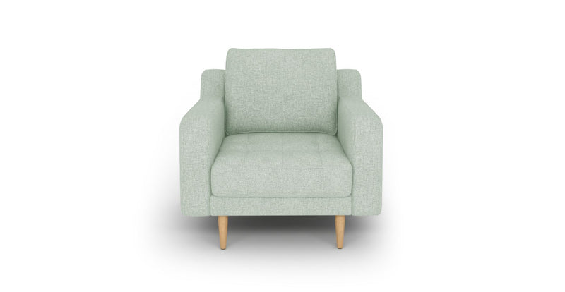 Modsy Armchair Wooden Leg - Woven