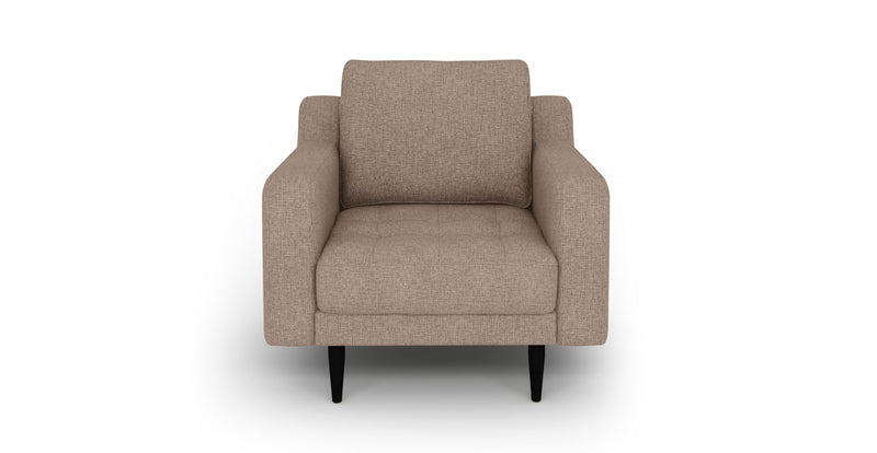 Modsy Armchair Wooden Leg - Woven