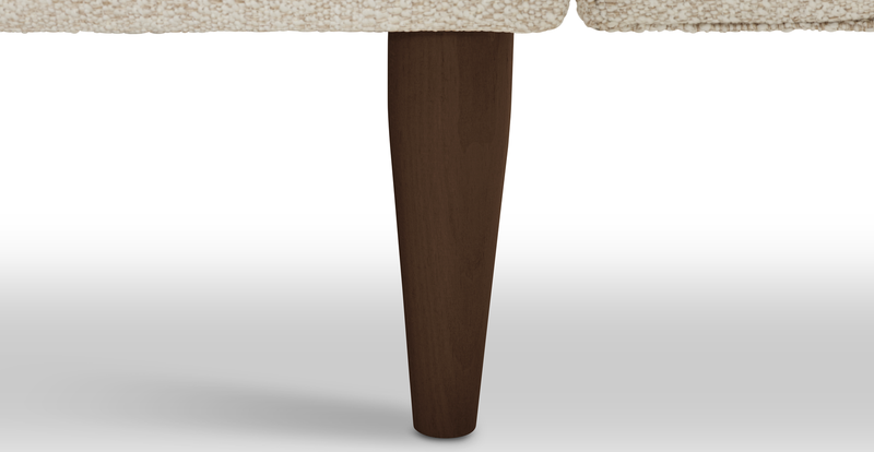 Klem 3-Sitzer Sofa Holzbein - Bouclé