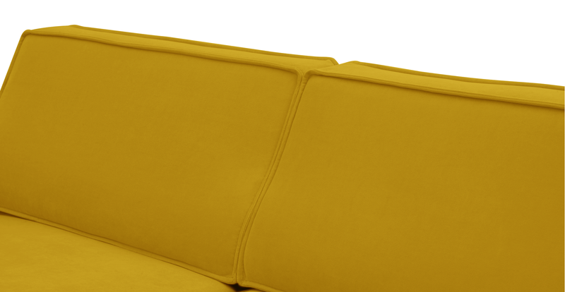 Klem 254 x 171 Sectional cylindrical wooden leg - velvet