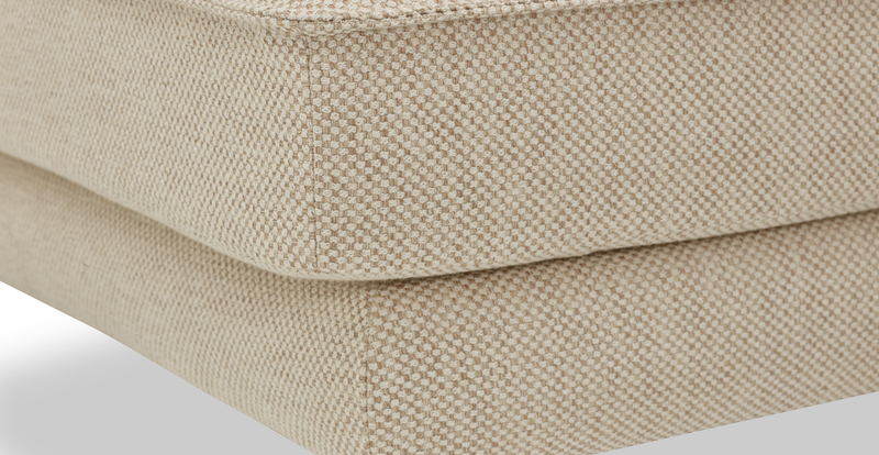 Klem Slim 292 x 171 Sectional Cylindrical Wooden Leg - Natural Woven