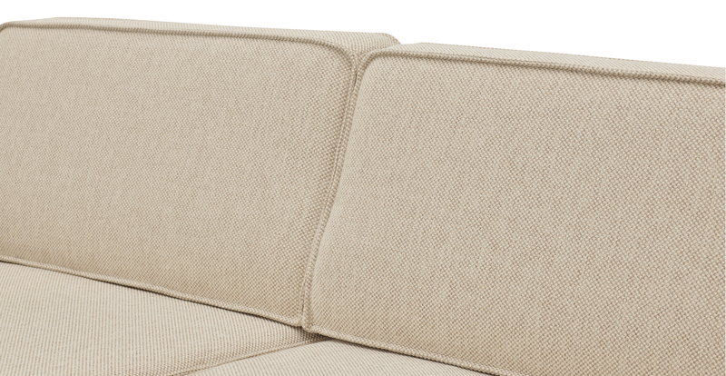 Klem Slim Armchair Wooden Leg - Natural Woven