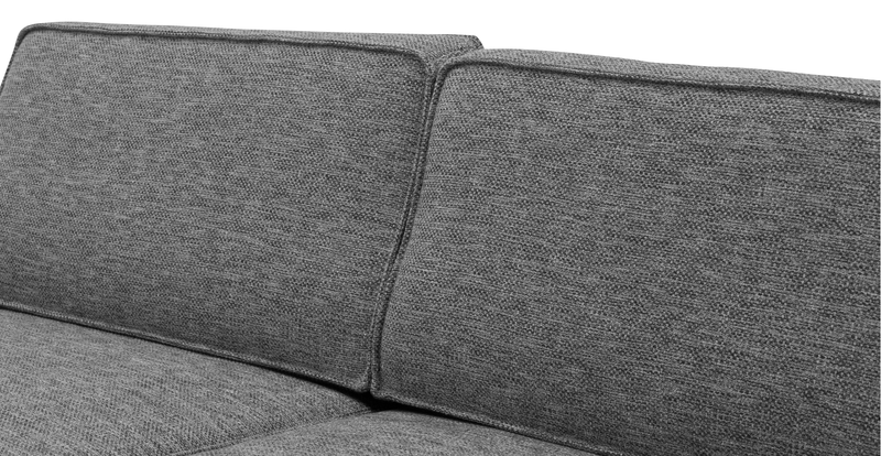 Klem Armchair Wooden Leg - Natural Woven