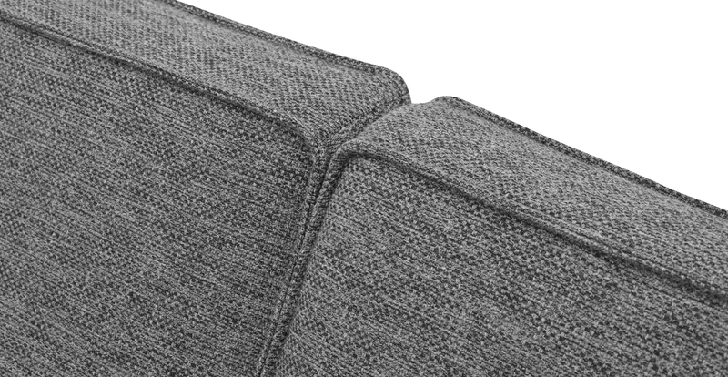 Klem Slim Armchair Wooden Leg - Natural Woven