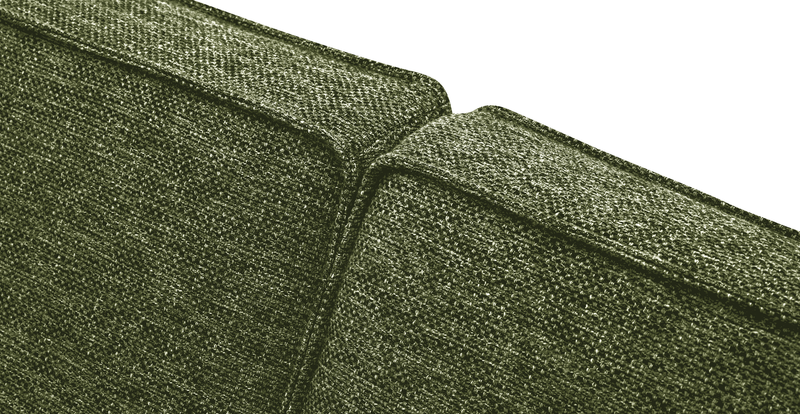 Klem Slim Armchair Wooden Leg - Natural Woven