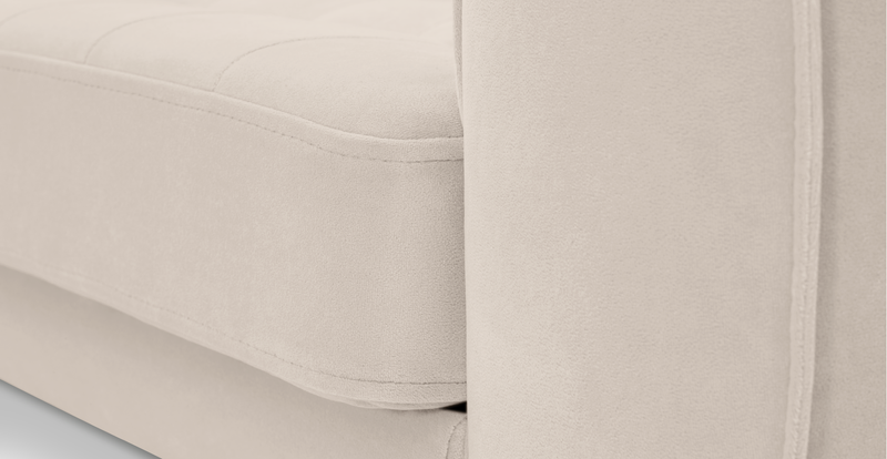 Modsy Bold Armchair Cylindrical Wooden Leg - Velvet