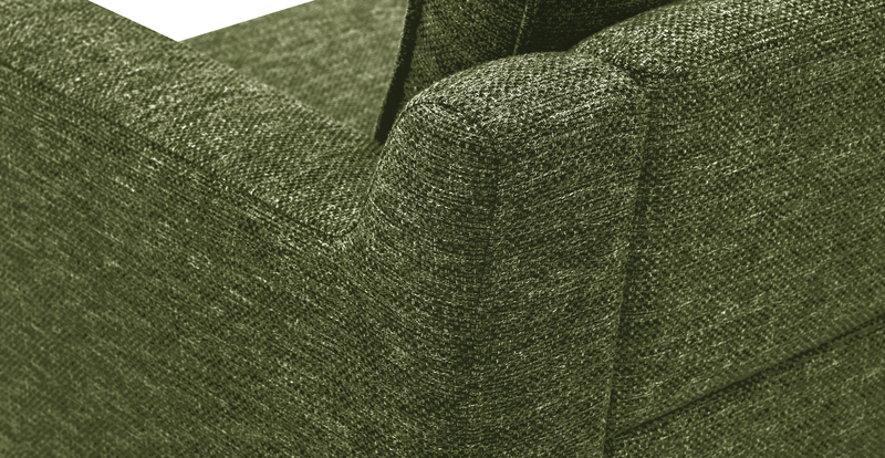 Klem Slim 283 x 203 Sectional Wooden Leg - Natural Woven