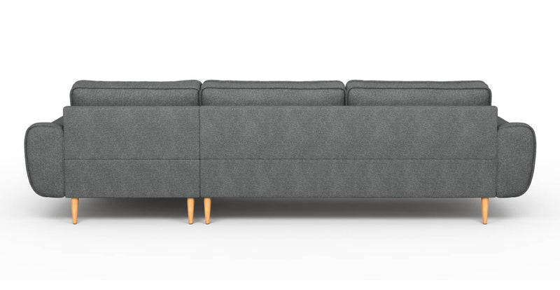 Klem 306 x 171 Sektional Holzbein - Gewebe