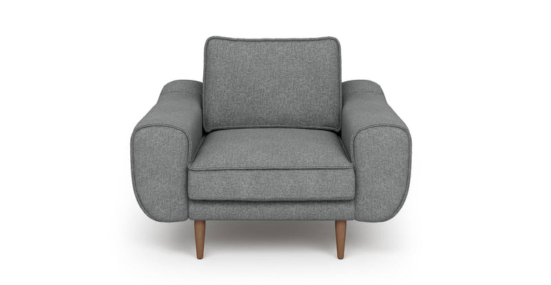 Klem Sessel Holzbein - Gewebe