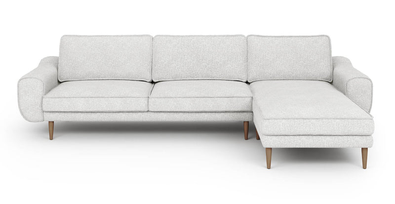 Klem 306 x 171 Sektional Holzbein - Gewebe